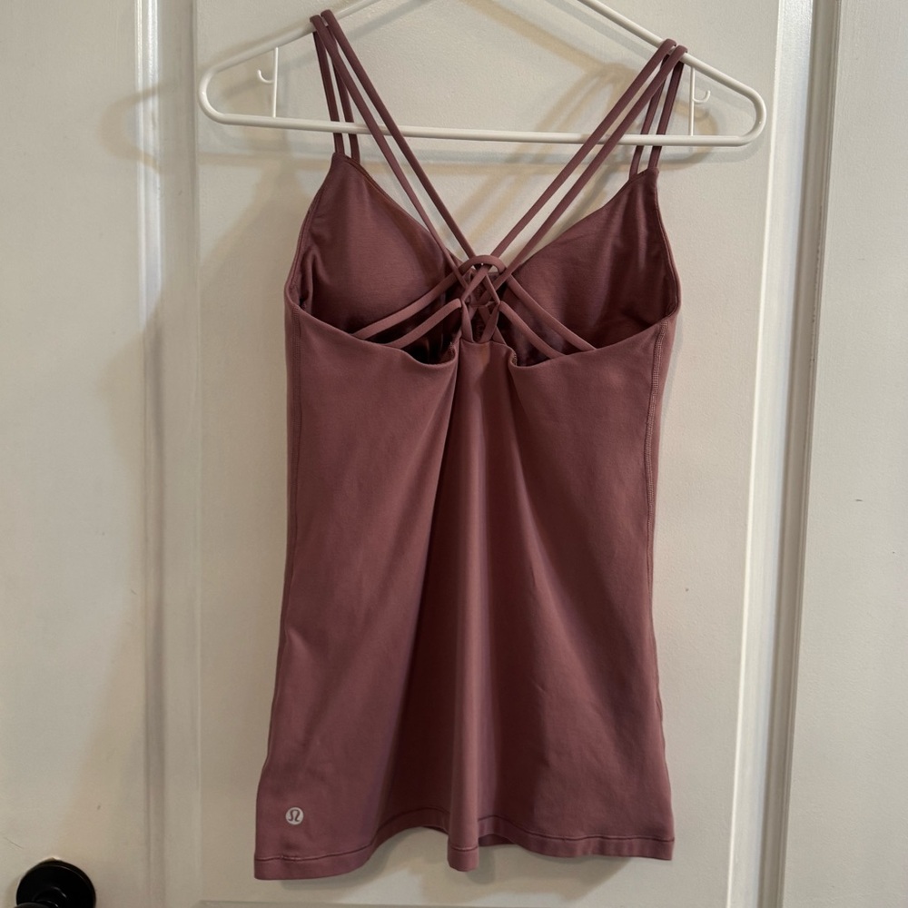 Lululemon Create Your Calm Tank Figue Mauve Pink - Picture 2 of 13